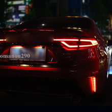 2X For 2020-2021 Toyota Corolla LED Rear Bumper Fog Light / Brake / Turn Signal