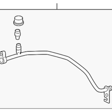 Genuine Toyota Suction Pipe 88707-02240