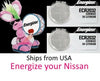 2 Pk Remote Key Fob & Smart Keyfob Energizer Battery CR2032 Fits NISSAN