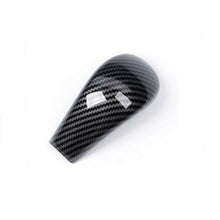 Carbon Fiber Style Gear Shift Knob Cover Trim For Nissan Rogue 2017 - 2020