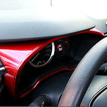 For Toyota Corolla 2019-2020 red ABS Interior Dashboard decoration cover trim