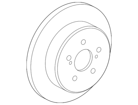 Genuine Toyota Rotor 42431-12270