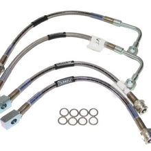 1993-1996 C4 CORVETTE STAINLESS STEEL BRAKE HOSE SET