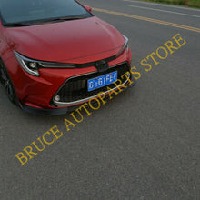 Matte Black Front Bumper Diffuser Lip Spoiler For Toyota Corolla L LE XLE 2020
