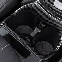 For Nissan Rogue 2014-2020 2WD ABS Carbon Fiber guiding drive Water cup Cover
