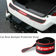 Car Rubber Rear Guard Bumper Protector Scratch Non-Slip Pad Cover Accessories