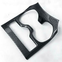 For Nissan Rogue 2014-2020 4WD ABS Carbon Fiber central console Water cup Trim