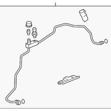 Genuine Toyota Liquid Line 88710-0Z460