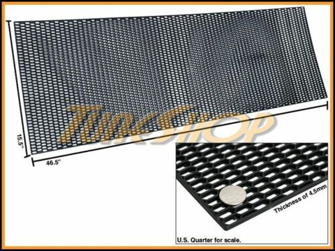 PLASTIC ABS UNIVERSAL BLACK SPORT MESH GRILL GRILLE CAR STOCK OE STYLE 15