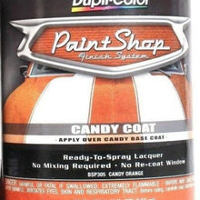 1 Dupli Color Paint Shop 32 Oz Candy Coat Orange No Mix Ready To Spray Lacquer