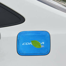 For Toyota Corolla 2019-2020 steel blue outer Fuel tank cap oil gas cover trim