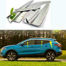 ABS Chrome Window Visor Vent Shades Sun Rain Guard for Nissan Rogue Sport 2020