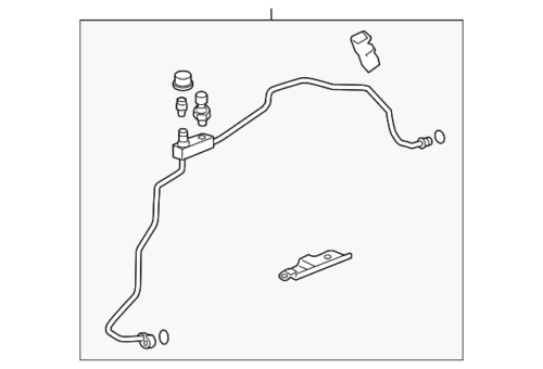 Genuine Toyota Liquid Line 88710-0Z460