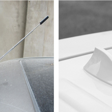 For Toyota Corolla 2019-2020 White Shark Fin Antenna Aerial roof decor 1pcs