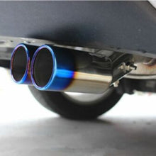 Blue Outlet Exhaust Muffler Tail Pipe Tip Tailpipe for Toyota Corolla 2014-2021