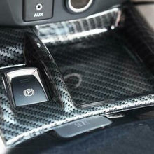 For Nissan Rogue 2014-2020 ABS Carbon Fiber Car Electronic handbrake Cover Trim