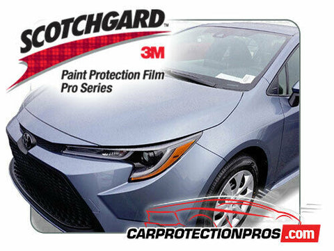 2020 Toyota Corolla LE XLE 3M Pro Series Clear Bra Deluxe Paint Protection Kit
