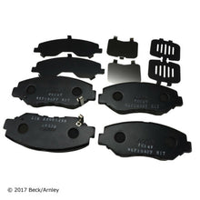 Frt OE Brake Pads Beck/Arnley 089-1698