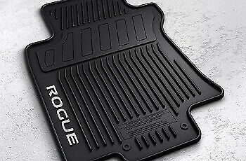 OEM NEW Front & Rear All Weather Floor Mat Set Black 14-20 Rogue 999E1-G2000