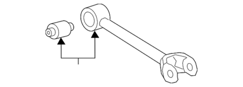 Genuine Toyota Front Control Arm 48710-06160