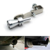 Sliver Car Blow Off Valve Noise Turbo Exhaust Muffler Tip Sound Whistle Simulato