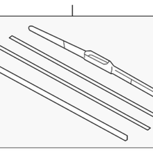 Genuine Toyota Wiper Blade 85212-52220