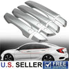 For 2016-2021 Honda Civic Chrome Door Handle Covers With Smartkey