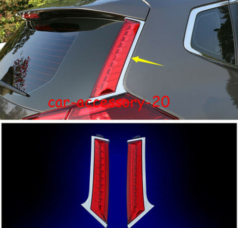 Rear Door Window Pillar LED lamp Cover trim For Nissan Rogue X-Trail 2014-2020