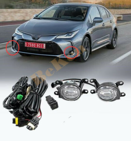 2019-20 FOR toyota Corolla Altis LED bulb/Front fog lights Driving lights 1/set