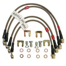 2005-2013 C6 CORVETTE STAINLESS STEEL BRAKE HOSE SET