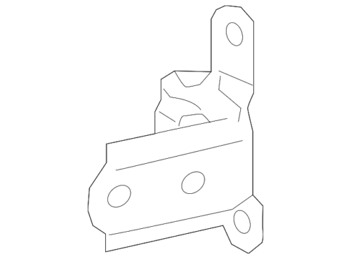 Genuine Toyota Lower Hinge 68770-06050