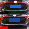 fit For Toyota Corolla 2020 ABS Chrome head Front Fog Light Lamp Cover Trim