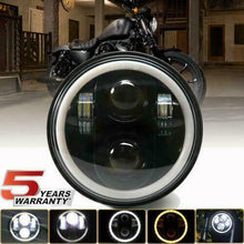 5.75 5 3/4 LED Headlight Sealed Projector DRL For Harley-Davidson Dyna Sportster