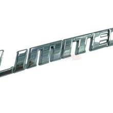 Chrome Metal Material Limited Rear Emblem Badge Sticker For Toyota Highlander