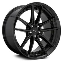 22 BLACK WHEELS RIMS NICHE DFS M223