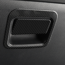 For Toyota Corolla 2019-2020 carbon fiber Co-pilot storage box handle cover trim