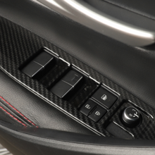 For Toyota Corolla 2019-2020 ABS Carbon fiber car Window lift panel switch Trim