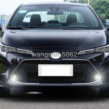 w/Bulb Switch Cable Bezel Car Bumper Fog Lamp Kit 1SET For Toyota Corolla 2020