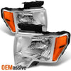 Fits 09-14 Ford F-150 F150 Pickup Headlights Lights Lamps 2009-2014 Left+Right