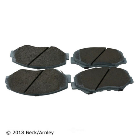 Frt Premium Brake Pads Beck/Arnley 085-1698