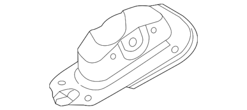 Genuine Toyota Mount Bracket 48717-06030