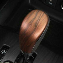 For Nissan Rogue 2014-2020 ABS Wood grain car Gear shift knob cover trim 1pcs