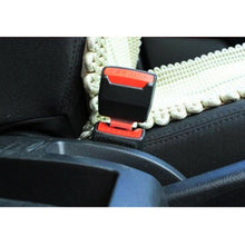 2x Car Auto Safety Seat Belt Buckle Extension Alarm Extender Black Universal SUV