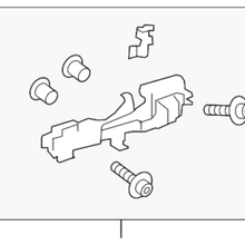 Genuine Toyota Handle Base Snap 69293-33020