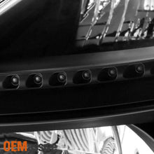 Fits 2006 2007 2008 2009 Toyota Prius Halogen Type Black Headlights Replacement