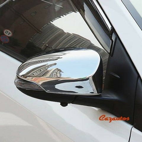 CHROME SIDE REVIEW MIRROR COVER PAIR FOR TOYOTA COROLLA 2014-2019