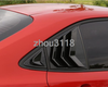 4pcs Rear Quarter Panel Window Side Louvers Vent Trim For 2020 Toyota Corolla