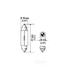 Dome Light Bulb Rear Hella DE3175
