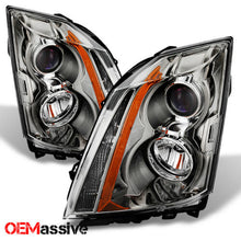 Fits 2008-2014 Cadillac CTS Replacement Halogen Projector Headlights LH/RH Lamps