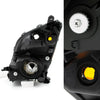 Fits 2006 2007 2008 2009 Toyota Prius Halogen Type Black Headlights Replacement